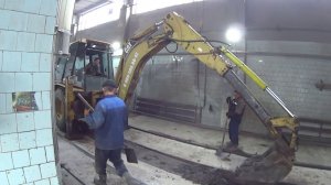 Обучение работы на ЭП Слаженность и взаимопонимание с самосвалом