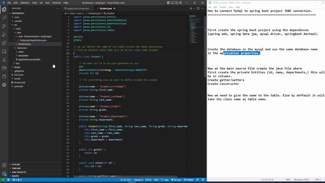 Spring Boot project Connection with MySQL