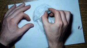 Портрет Джейсон Стейтем(Стетхем) карандашом