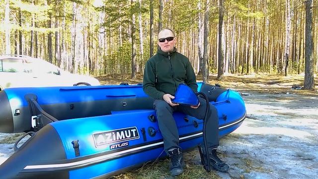 Ножной насос из стандартного комплекта Азимут в деле смотреть онлайн