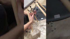 Как собрать стул кухонный своими руками/ сборка стула