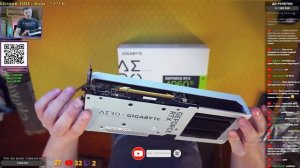 Распаковка и обзор GIGABYTE GeForce RTX 4060 Ti AERO OC!