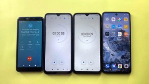 XIAOMI Redmi 9C NFC VS Redmi 9A VS BQ Incoming Calls / Outgoing Call Redmi Note 9S Triple Challenge