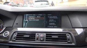 How to Enable or Disable Speed Warning in BMW Series 5 F10/F11 ( 2010 – 2017 )