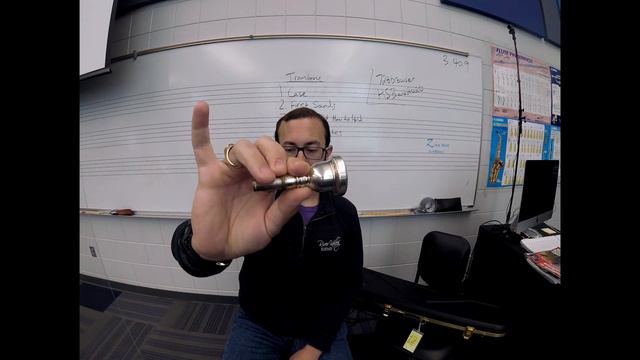 Trombone Basics Part 1! What's in the case, how to buzz! смотреть онлайн