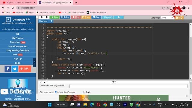 TCS-DCA CODING QUESTION ION-LITE SERIES JAVA HANDS-ON