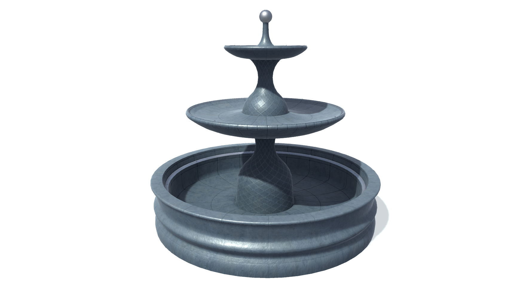 3D model. Fountain 1. Фонтан.