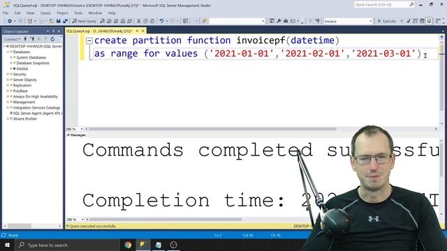 SQL Server partitions - How to create and use Sliding Windows - Part I