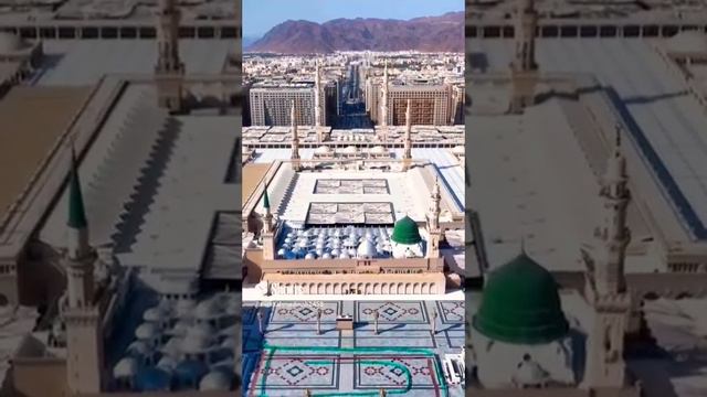 Медина мечеть пророк Мухаммада(с.а.с) Azan.Madinah s drona