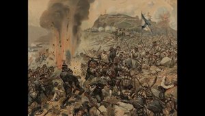 Героическая оборона Порт-Артура . Русско-японская война(1904).