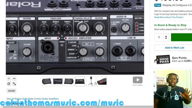 Short Review of the Roland Cube Street Ex Amp смотреть онлайн