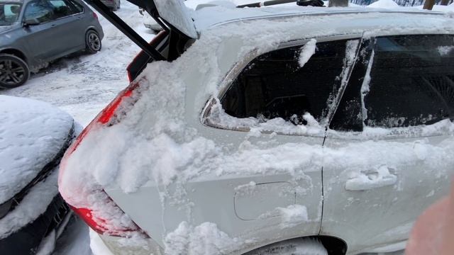 XC60 - замёрз замок задней двери