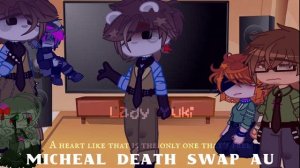 Aftons + Henry react to William AUs || FNaF || Lady Yuki