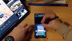 Раскраска в PENUP на Samsung S21 Ultra