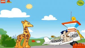 Fun Animal Adventures - Lego Cartoon Kids Game - Lego Duplo Zoo