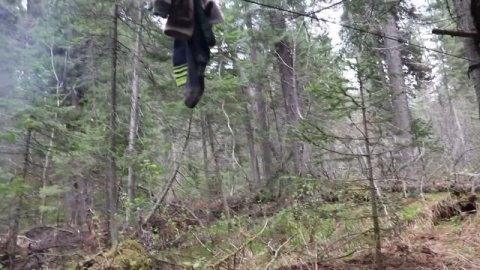 Строительство мощной землянки. 3 дня в тайге. Полная версия