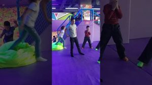 VLOG:батутный центр Атмосфера в Каширская плаза