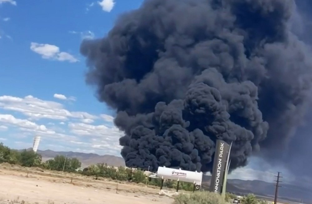 Крупный пожар в американском штате Нью-Мексико попал на видео / События на ТВЦ