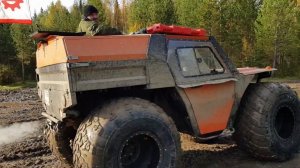 Перевал Дятлова на вездеходах Сокол. Часть 2
