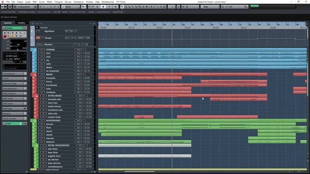 Разбор оркестровой эпичной музыки в Cubase/ Epic Orchestra Music Overview In Cubase