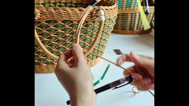 如何做藤编活动提手，新手入门教程