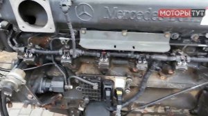 Работа двигателя Mercedes OM 457 LA (458.970/458.980)