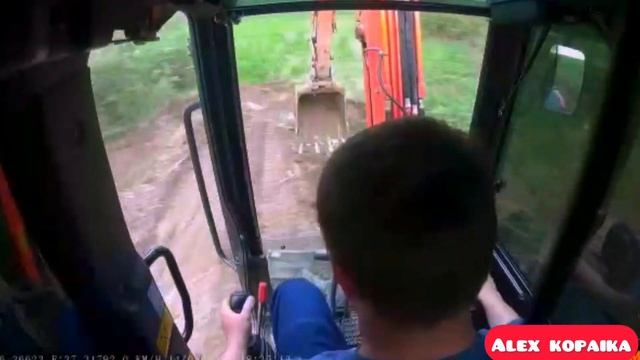 Отсыпка дороги двумя миниками смотреть онлайн