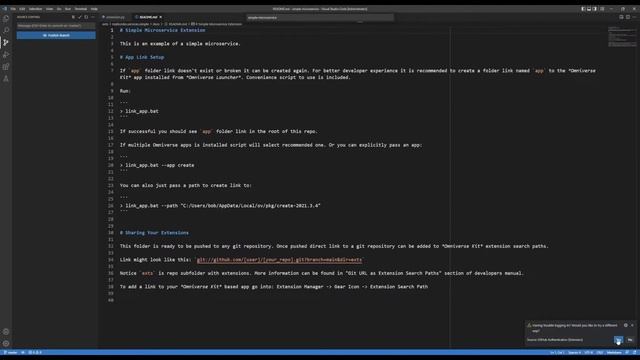 How to Share Your Kit Extension to Github with the Omniverse Code App смотреть онлайн
