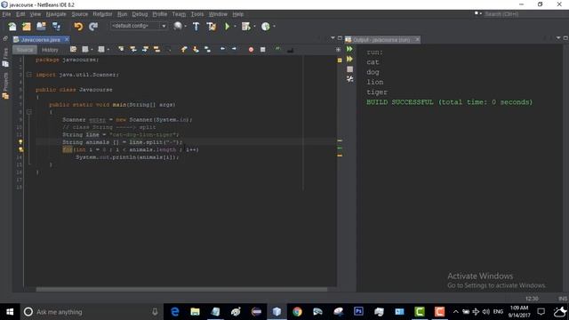 Java Basics Course || 30#String class : split || (ARABIC) смотреть онлайн