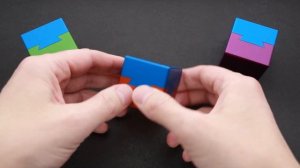 Невозможная головоломка Ласточкин хвост. 3 уникальных решения.