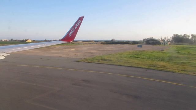 Jet2 Boeing 737-800 - Take-off at Paphos/Cyprus Airport PFO to London Stansted STN. смотреть онлайн