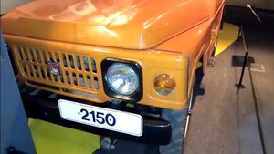 Забытый рамный внедорожник АЗЛК 2150 1973 года, так и не попавший на конвейер