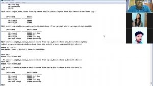 DBMS : SQL - Practical Session in Oracle (Referential Integrity) - 2 By Pushkar Raj