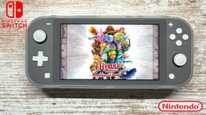 Hyrule Warriors: Definitive Edition Nintendo Switch Lite Gameplay