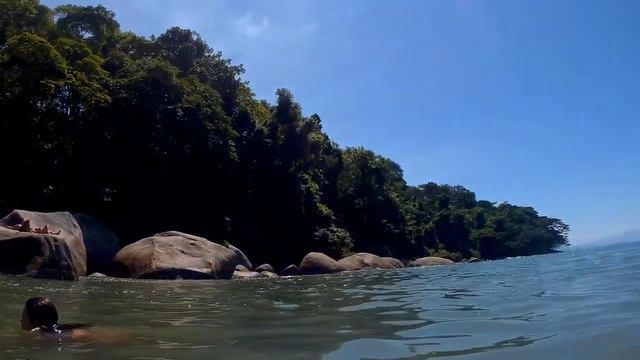 Paradise beach Prainha, Paraty region, Brazil / Райский пляж Prainha, регион Парати, Бразилия
