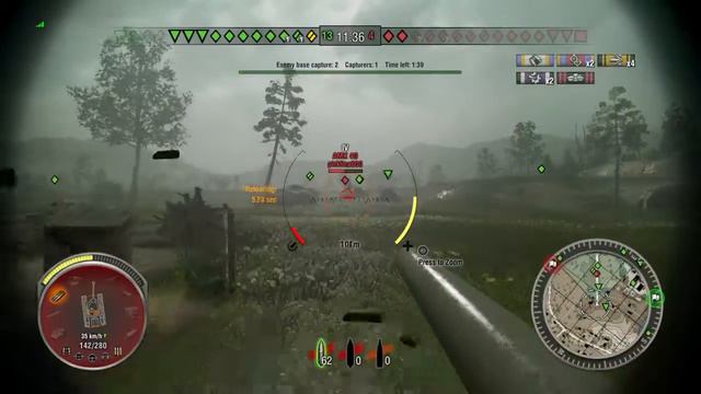 WE DIDN'T PENETRATE THEIR ARMOR | World of Tanks | PS4 смотреть онлайн