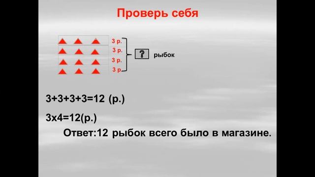 Математика 2 класс. Решение задач на умножение и деление.