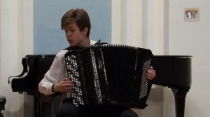 СКАРЛАТТИ Соната Ля мажор - Дмитрий Тоболов, баян / SCARLATTI Sonata A-dur - Dmitry Tobolov, bayan