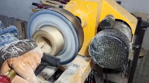 Токарная работа с эпоксидной смолой