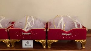 Куда-Коржын, тойбастары, дорба. Wedding basket decoration