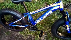 Фэтбайк на 20 колесах 21 скорость обзор широкие колеса фэтбайк обзор