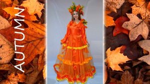 Костюм Осени своими руками в детский сад ??? Обзор Королева Осени ??? Мисс Осени