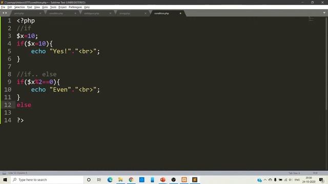 Introduction To PHP by Shresth Raj | ISTE-VIT Webinar
