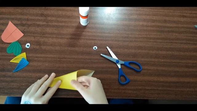 Поделка из бумаги "Рыба" смотреть онлайн