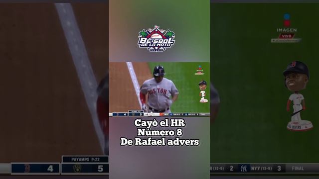 Rafael Devers Hits His 8 HR of The Season