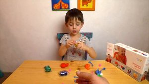 Набор для лепки Genio kids забавные друзья