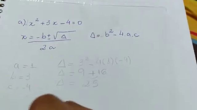 Equação de 2° grau - Fórmula de Bhaskara смотреть онлайн