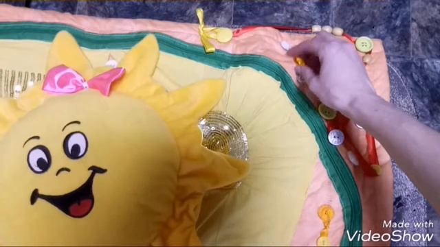 DIY Развивающий коврик для детей своими руками!