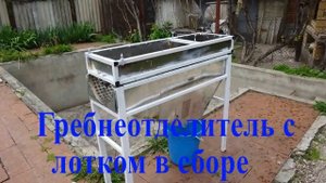 Дробилка для винограда с гребнеотделителем