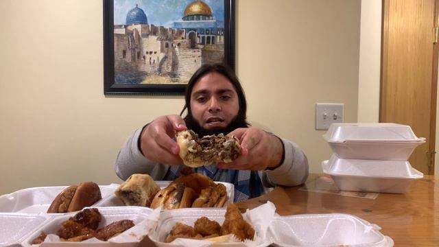 Halal Broasted Chicken, Wingettes, Burgers & More at Broaster King. Halal Food Reviews! смотреть онлайн